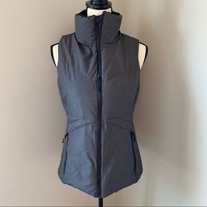 Champion Gray Puffer Vest